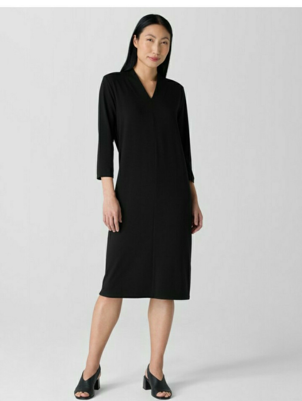 EILEEN FISHER Women's Midi Dress